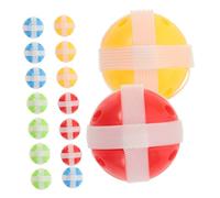 ibasenice 16pezzi Palline Adesive per Pannelli in Tessuto unità Gancio e Anello Accessori per Giochi all Chiuso per Adolescenti e Ragazzo