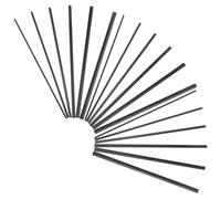 ibasenice 18 Pollici Kit Riparazione Canna da Pesca in Carbonio Solido Inserti per Riparazione e Connessione Canne da Spinning e Baitcasting Rinforzo Resistente per Acqua Dolciastre e Salata