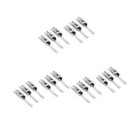 ibasenice 18pezzi Selle Bloccate Vintage Per Ponte Tremolo Chitarra Elettrica Doppio Blocco Per Parti e Accessori Chitarra Elettrica Materiale Metallico Durevole e Finitura Elegante