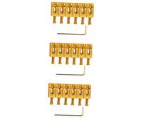 ibasenice 18pezzi Selle Per Chitarra Elettrica Con e Chiave Ponte Tremolo Materiale Di Alta Qualità Facile Installazione e Maggiore Sostenibilità Del Suono Accessori Per Chitarra