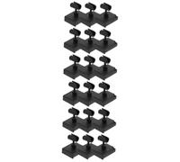 ibasenice 18pezzi Supporto Microfono Regolabile Per Tavolo Da Pz Di Supporti Per Microfono Multi-funzione Base Stabile Per Registrazione Live Streaming e Karaoke