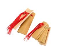 ibasenice 1paio Castagnette Bambù Allegro Per Strumenti Musicali Accessori Per Adulto Pratiche e Leggere Per Performance Teatrali e Musicali