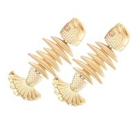 ibasenice 1paio Orecchini Donna Disegno Originale in Lega Osso di Pesce Accessori per Orecchie Eleganti e Attraenti Oro Occhi di Pesce Caso Colore Casuale