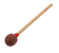 ibasenice 1pezzi Bacchetta Per Grancassa Con Manico Acero Strumento Musicale Per Percussioni Leggera e Portatile Per Insegnamento e Sviluppo Del Talento Musicale Dei