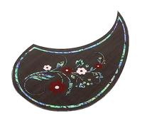 ibasenice 1pezzi Battipenna Decorativo Per Chitarra Adesivo Protettivo Antigraffio Design Elegante Per Chitarra Elettrica e Acustica Facile Applicazione e Sostituzione Compatte e Leggere