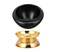 ibasenice 1pezzi Ciotola Tibetana per Yoga e Meditazione Realizzata in Materiali di Durevole e Decorativa Dettagli Ben Curati e Forma Semplice per Relax e Pace