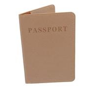 ibasenice 1pezzi Custodia Protettiva in Pu per Passaporto Custodia per Carte di Credito e Documenti di Viaggio Portapassaporto Portatile Cinque Scomparti