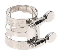 ibasenice 1pezzi Flute Saxophone Clip Nickel Per Principianti Design Elegante e Stabile Realizzato Resistente Per Migliorare Suono e La Performance Compatibile Con Sax e Carving Flute