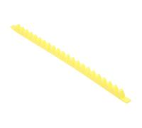ibasenice 1pezzi Guzheng Mute Tool Silicone Per Pratiche Silenziose Accessorio Portatile Per Guzheng Facile Da Installare Effetto Di Riduzione Del Suono Eccellente Materiale Durevole Giallo