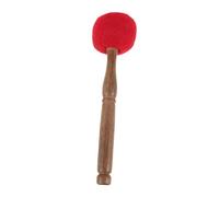 ibasenice 1pezzi Mallet Legno Con Testa Lana Per Ciotole Cantanti Strumento Per Meditazione e Yoga Accessorio Per