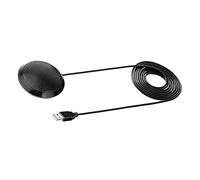ibasenice 1pezzi Microfono Usb Da Tavolo Per Conferenze e Registrazioni Condensatore Direzionale Con Riduzione Di Rumore Compatibile Hub Usb Raggio Di Pickup Metri Per Meeting e Streaming
