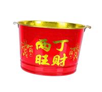 ibasenice 1pezzi Per in Inceneritore Buon Auspicio Portatile Barile Al Pinza e Adatto Per Bruciare e Rifiuti Domestici