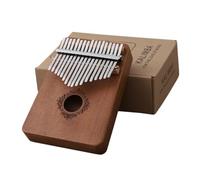ibasenice 1pezzi Pianoforte Dita Pratico Tasti Per Principianti Strumento Musicale Kalimba in Legno Suono Piacevole e Duraturo Per Esibizioni Serali o Momenti Di Relax e Famiglia