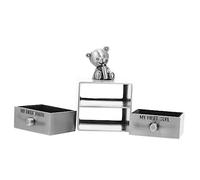 ibasenice 1pezzi Scatola Portaoggetti Per Denti Da Latte Per Ragazzo Ragazza Ragazza Custodia Per Ricordi Fetali Scatola Per Dentini Decidui Organizer Resistente e Sicuro Per Proteggere i De