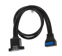 ibasenice 1set Adattatore Usb Usb Design Per Schede Estensione Fissaggio Per Desktop
