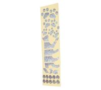 ibasenice 1set Adesivi Per Tastiera Ukulele Decalcomanie Creative e Colorate Per Fretboard Per Musicisti e Insegnanti Di Musica Facile Da Applicare e Rimuovere Personalizza Tuo Strumento