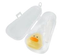 ibasenice 1set Aspiratore Nasale Manuale Per Ragazzo Ragazza Silicone Design Sicuro e Pratico Con Custodia Di Stoccaggio Pulizia Facile e Controllo Manuale Della Suzione Accessorio Per La