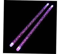 ibasenice 1set Bacchette Per Batteria Glow The Dark Da Bacchette Luminose Per Percussioni Materiale Resistente e Sicuro Design Unico Per Performance Musicali e Pratica Portatile