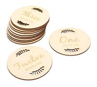 ibasenice 1set Biglietti Per Ragazzo Ragazza Cartoline Di Annuncio Per Foto Con Tema Scandinavo Decorazioni Per Nursery Segni Mensili Per Registrare Momenti Speciali Del Tuo Bebè