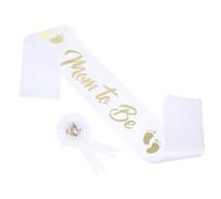 ibasenice 1set Decorativo Mom to Dad to Be Per Shower Sash Del Bebè Decorazioni e Chic Per Genitori