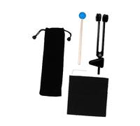 ibasenice 1set Diapason Om Per Terapia Vibrazionale Strumenti Di Guarigione Sonora Con Manico e Borsa Inclusa Per Meditazione e Pratiche Di Yoga