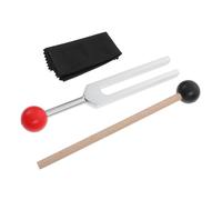 ibasenice 1set Forchetta Di Sintonizzazione Martello e Accessori Per Yoga e Meditazione Strumento Musicale Per Guarigione e Relax Suono Meraviglioso e Design Ergonomico