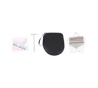 ibasenice 1set Kalimba Trasparente Da Note Per Ragazzo Ragazza e Principianti Strumento Musicale Portatile Per Momenti Di Relax e Creatività Suono e Melodioso