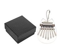ibasenice 1set Kalimba Trasparente Tasti Pianoforte Per Dita Per Adulti Strumento Musicale Portatile Per Iniziare Suonare e Coltivare Interesse Musicale
