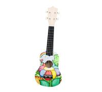 ibasenice 1set Kit Di Fai Da Te Per Ukulele Legno Completo Per Creazione Artigianale Colorata Per Ragazzo Ragazza e Principianti Materiali Resilienti e Personalizzabili Per La Creatività