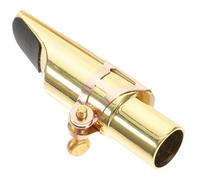 ibasenice 1set Kit Professionale Per Sax Con Testa Metallo Coperchio Fascetta e Accessori Per Strumenti Musicali Per Saxofonisti