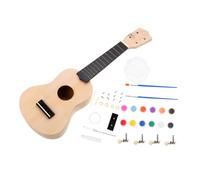 ibasenice 1set Materiali Per La Creazione Di Ukulele Per Kit Diy Per Chitarra Con Pannelli Da Colorare Facile Da Assemblare e Portatile Per Attività Manuali e Sviluppo Creativo