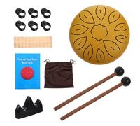 ibasenice 1set Per Steel Tongue Drum Strumento Percussione Per Educazione e Riabilitazione Mentale