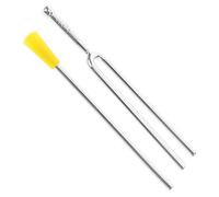 ibasenice 1set Tuning Fork Standard Con Striker Per Pianoforte Chitarra e Strumento Per Insegnamento e Accordatura Design Resistente e Versatile