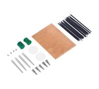 ibasenice 1sets Kit Di Riparazione Per Sassofono Contralto Con Ance in Sughero Cuscinetti Per Strumenti Fiato e Feltrini Per Manutenzione Di Strumenti Musicali