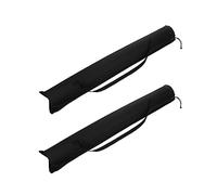 ibasenice 2 Bastoni Trekking Oxford Custodia con Chiusura Accessori Escursionismo Nera