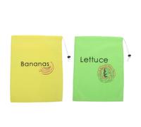 ibasenice 2 contenitori per banane e lattuga per frigorifero, con