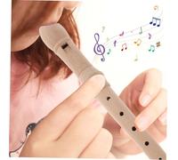 ibasenice 2 Flauto in Legno per Principianti Doppio Design Tedesco e Inglese da Strumenti Leggeri e per Studenti Perducazione Musicale ed Esercizi Casa o Scuola