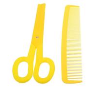 ibasenice 2 Jumbo Clown Comb e Scissor Props per Spettacoli Teatrali Halloween Cosplay Performance Sul Palco