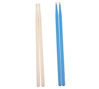 ibasenice 2 Paia Di Bacchette in Legno Di Noce Per Batteria Set Di Bacchette Per Batteria A Mano Bacchette A Percussione Leggere Perfette Per Bande Musicali Kit Acustici E Batteristi