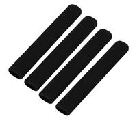 ibasenice 2 Paia Gommini Occhiali Antiscivolo in Silicone Nero per Sport | Supporti Auricolari Semplici e Moda, per Corsa e Ginnastica, Aderenza Stabile, Non Lasciano Scivolare