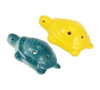 ibasenice 2 Pezzi 6 Piccola Ocarina Ocarina Per Bambini Animale Flauto D' Del Tempo Di Capolavoro Del Di Ocarine Ceramica