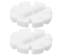 ibasenice 2 Pezzi Agitatore Magnetico Agitatore Magnetico Agitatore Automatico Per Cucinare Fiocco Di Neve Agitatore Magnetico Per Bevande Piccola Barra Di Agitazione Bianca Riutilizzabile