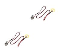 ibasenice 2 Pezzi Chitarra Acustica Mandolino Ukulele Pickup Pickup Parti Amplificatore Precablato