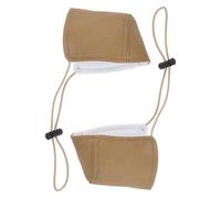 ibasenice 2 Pezzi Copri Tallone per Scarpe Kaki, Protezione Resistente per Talloni, Leggero e Facile da Mantenere, per Guida Quotidiana e Viaggi Lunghi Uomo e Donna