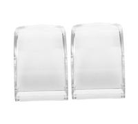 ibasenice 2 pezzi Custodie Trasparenti Portaorologi Uomo Piccole in Acrilico per Appendere Scatola Espositiva Orologi da Viaggio e Conservazione per Casa e Negozio