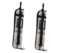 ibasenice 2 Pezzi Di Accessori Per Bacchette Alla Moda E Innovativi Borsa Compatta Con 4 Tasche Per Il Trasporto Delle Bacchette Per Riporre Le Bacchette