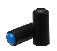 ibasenice 2 pezzi di coperchio per batteria microfono: manicotto per microfono in plastica per microfoni wireless compatibile con Shure PGX2/SLX2/PG58/ /BETA58