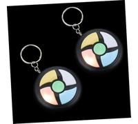 ibasenice 2 pezzi Gioco di Memoria Portachiavi per Allenamento Concentrazione e Coordinazione Occhio-mano Giocattolo Educativo Tascabile e Interattivo per Ragazzi e Ragazze