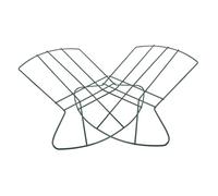 ibasenice 2 Pezzi Iron Hat Shaped Wreath Frame Metal Hoops for DIY Crafts Dream Catcher Tassels Plant Hangers Handmade Hanging Decor