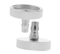 ibasenice 2 Pezzi Kit Cambio Liquido Freni con Adattatore Vuoto per Spurgo Freni Strumento Completo Facile da Usare e Resistente per Sistemi Frenanti Auto